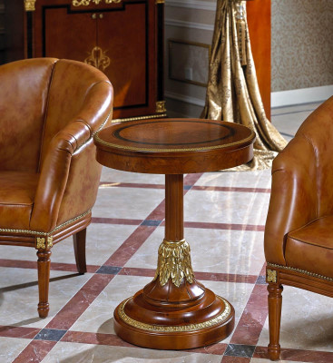 Round Dining room Round Table Wood Tables Round E38 Classic Baroque