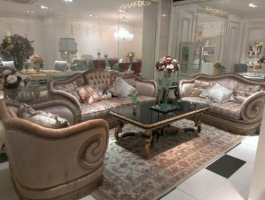 Classic Sofa set 3+1 Baroque Rococo Antique Style Sofa Couches Couch