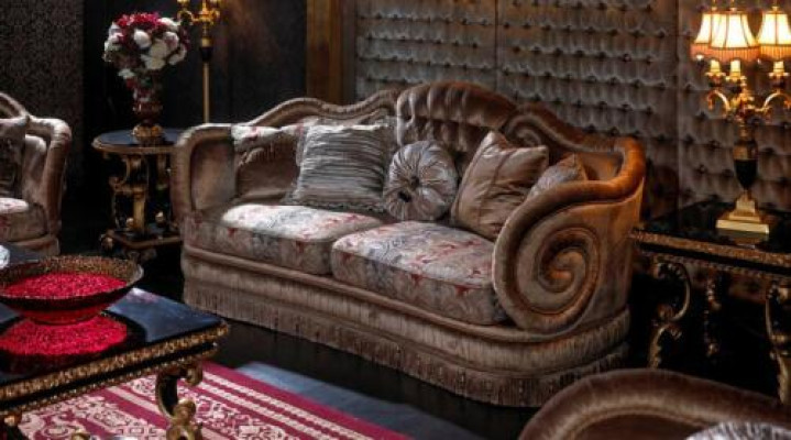 Classic Sofa set 3+1 Baroque Rococo Antique Style Sofa Couches Couch