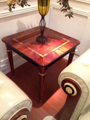 Elegant designer Classic r E68 Coffee table Side table Sofa Living room