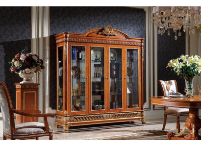 Display case Wardrobe Showcases Living room Decoration Show Cabinets Design Baroque