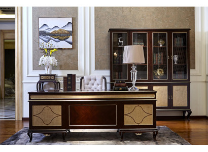 Elegant desk and large filing cabinet in Classic n style