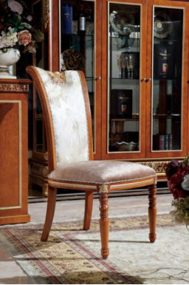 Dining room E62 Chair 1 Seater Armchair Wood Luxury Class Baroque Rococo