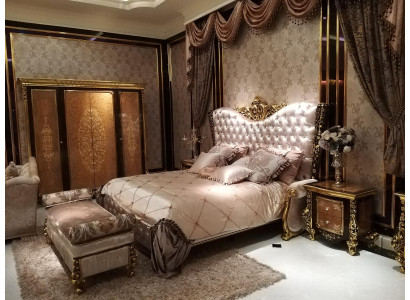 Double bed Bed Luxur marriage bed design luxury beds rococo baroque antique style