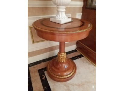 Round Dining room Round Table Wood Round Tables Classic Rococo Baroque style