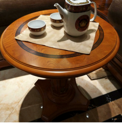 Elegant Designer Classic r Coffee table Side table Sofa Living room Table Wood