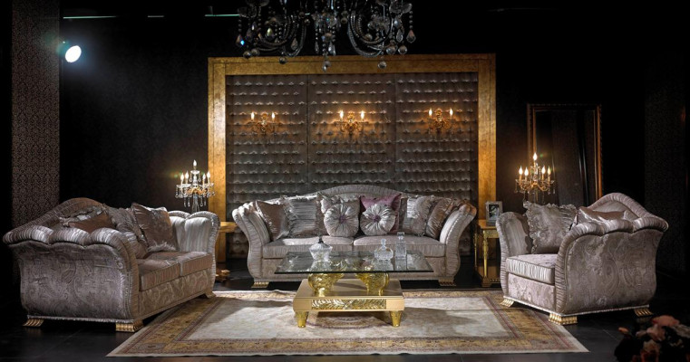 Classic sofa set 3+2 baroque rococo antique style couches couch sofa