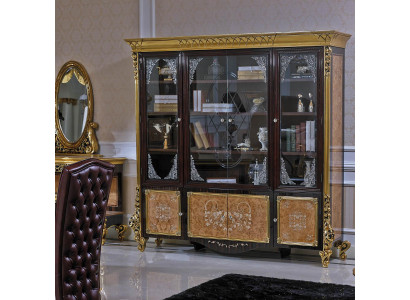 Classic Display case Bookcase Wardrobe Glass Showcases Decoration Baroque Rococo