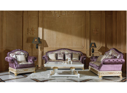 Sofa set Classic 2+1 Rococo Baroque Antique Style Sofa Couch Couches