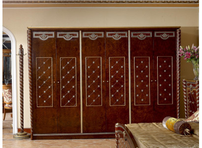Wall cabinet baroque rococo antique style wardrobe wardrobe 6 doors