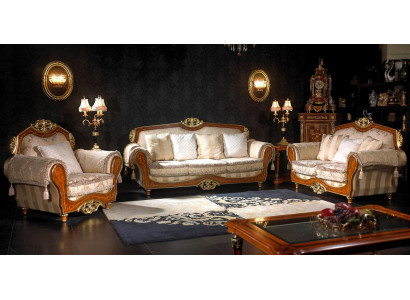 Classic Sofa set 2+1 Baroque Rococo Antique Style Sofa Couch Couches SB50 new