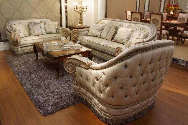 Classic Sofa set 3+1 Baroque Rococo Antique Style Sofa Couch Couches SB55 new