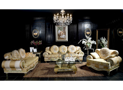 Classic Sofa set 3+2+1 Baroque Rococo Antique Style Sofa Couch Couches