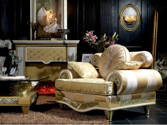 Classic Sofa set 3+2+1 Baroque Rococo Antique Style Sofa Couch Couches