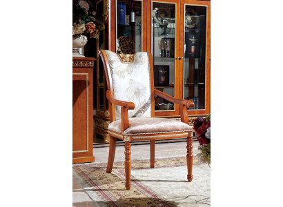 6 Chairs Set Dining room Designer Wood Chair Suite Antique Style Baroque Rococo