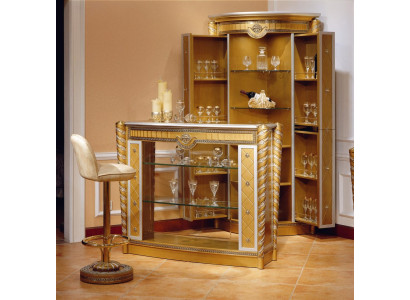 Barset Suite Wardrobe Table Display case Stool Table Antique Style Baroque Rococo new