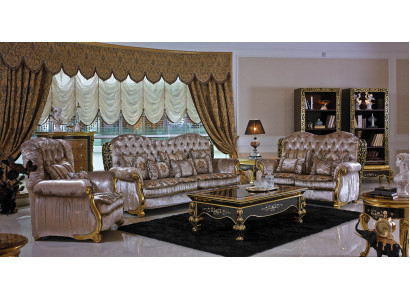Classic Sofa set E61 2+1 Baroque Rococo Antique Style Sofa Couch Couches new