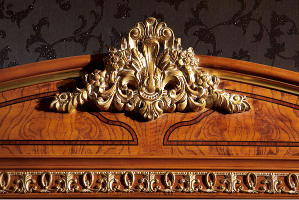 Wardrobe Bedroom Wood Wardrobe Baroque Rococo Cabinets