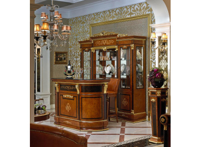 Complete e Bar home bar counter bar cabinet display case bar stool baroque rococo