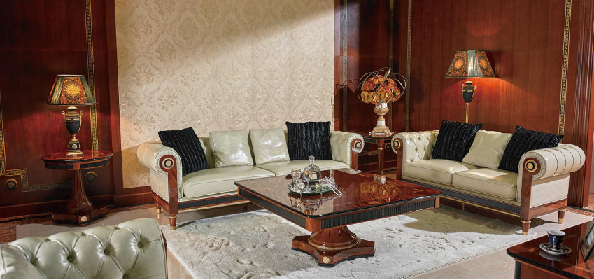 3+2+1 Sofa set Couch Upholstery Sofa Suite Royal Sets Baroque