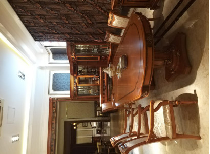 XXL 180cm Dining table Luxury Mega Class Tables with 6 chairs Baroque Rococo 7 pieces.