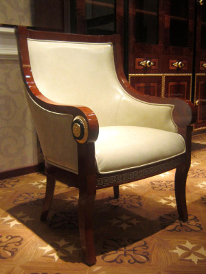 6 Chairs Set Dining room Designer Decorative Wood Chair Suite Antique Style Baroque