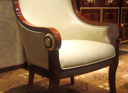 6 Chairs Set Dining room Designer Decorative Wood Chair Suite Antique Style Baroque