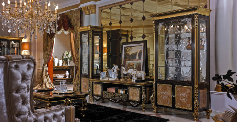 Wall unit Set Showcases Display case Chest of drawers Living room Furniture Furnishings