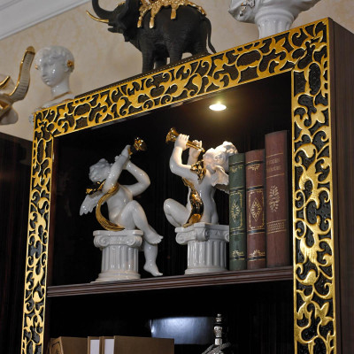 Wall unit Set Showcases Display case Chest of drawers Living room Furniture Furnishings