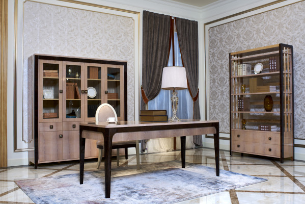 Design Luxury Furniture 4-piece, Office Set Desk and 2x Filing cabinet Cabinets new