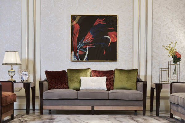 Luxury Furniture Couch Sofa set Sofa Upholstery 3+2+1 Seater with Coffee table Couches