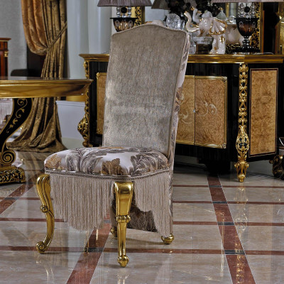 Dining room Suite Set Table + 6 Chairs Chair Set Tables Seat Lehn Baroque Rococo