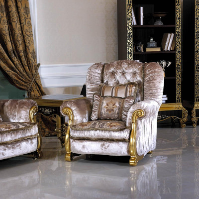 Classic sofa set 3+2+1 antique style sofa couch couches E61 baroque