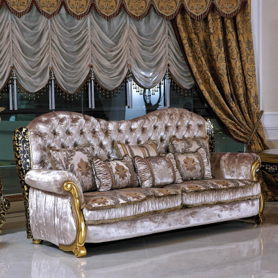 Classic sofa set 3+2+1 antique style sofa couch couches E61 baroque