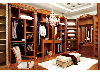 Villa Wardrobe Walk-in Wardrobe Custom-made Baroque Rococo Coat rack