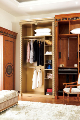 Villa Wardrobe Walk-in Wardrobe Custom-made Baroque Rococo Coat rack