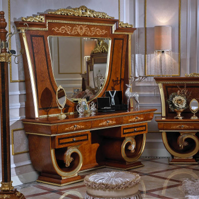 Complete's Bedroom Bed Dressing table Stool Bedside table Beds Baroque Rococo
