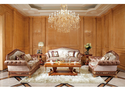 Classic Sofa set 3+2+1 Baroque Rococo Antique Style Sofa Couch Sofas