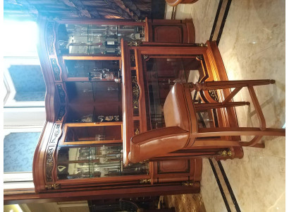 Classic s bar ensemble: bar counter, bar cabinet & Bar chairs