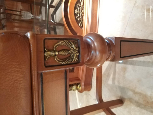 Classic s bar ensemble: bar counter, bar cabinet & Bar chairs