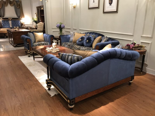 Classic Sofa set 3+2 Baroque Rococo E69 Set Antique Style Sofa Couch