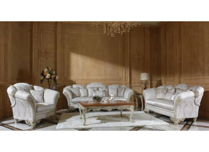 Sofa set Couch Sofa Upholstery Seat Sets Baroque Rococo 3+2+1 Textile