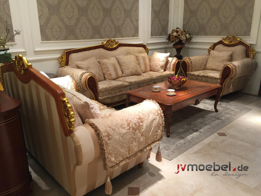 Sofa set Classic 3+2+1 Rococo Baroque Antique Style Sofa Couches Couch