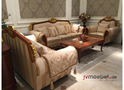 Sofa set Classic 3+2+1 Rococo Baroque Antique Style Sofa Couches Couch