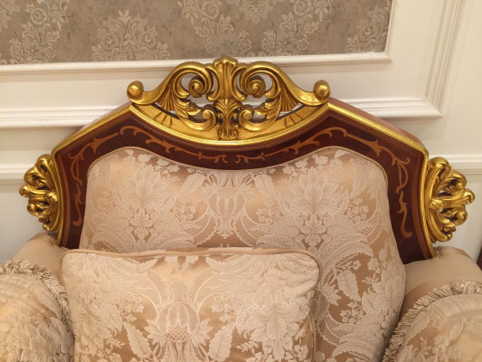 Sofa set Classic 3+2+1 Rococo Baroque Antique Style Sofa Couches Couch
