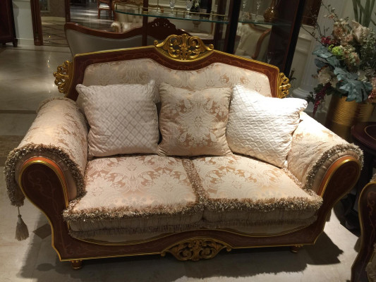 Sofa set Classic 3+2+1 Rococo Baroque Antique Style Sofa Couches Couch