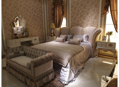 Royal Bedroom Ensemble - Italian Furniture Baroque Rococo