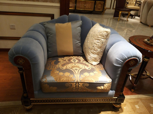 Sofa set 3 pieces. Set Seat Suite Couch Upholstery Seat Textile Fabric Couches Set