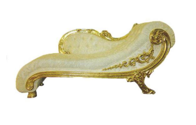Chesterfield Récamière antique style Noble chaise longue chaise longue sofa