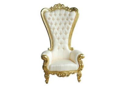 Throne Armchair Royal Upholstery Chesterfield Velvet 1 Seater Antique Style Chairs